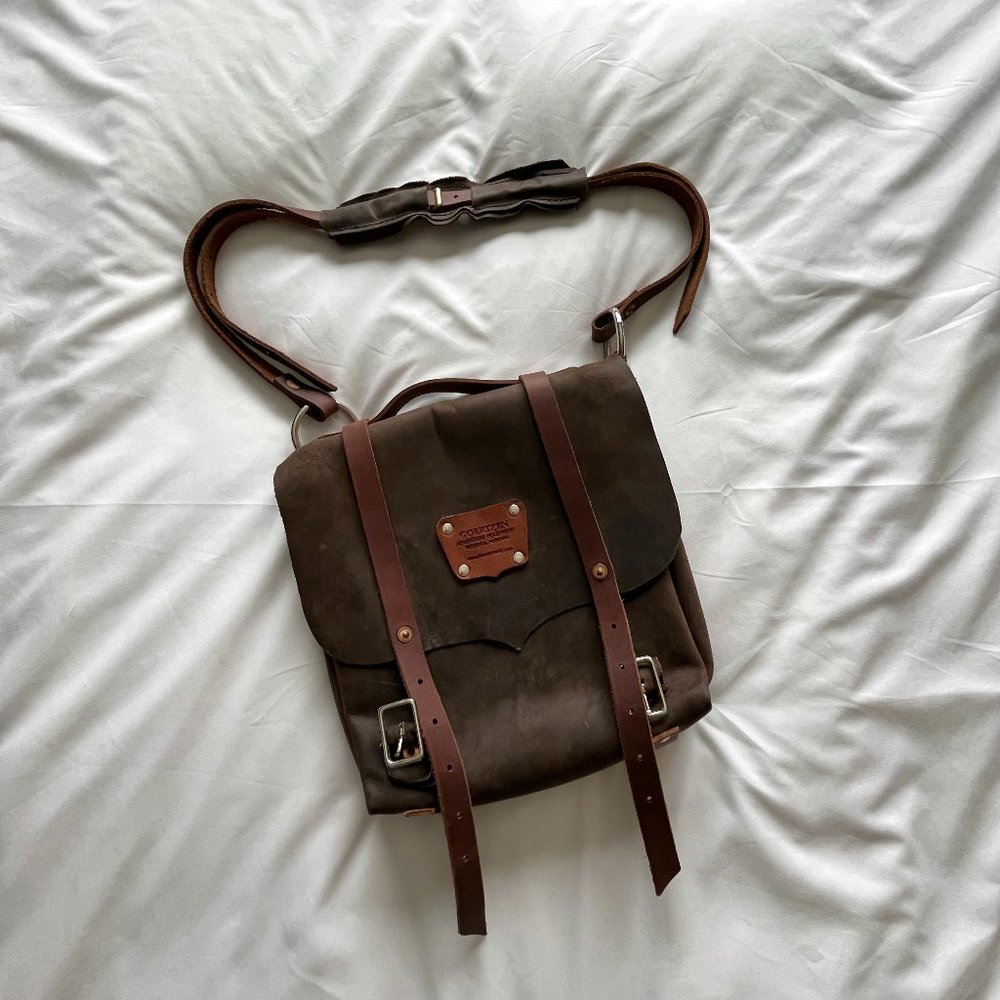 Goertzen Adventure Equipment Handmade Leather Scout Bag